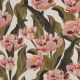 CANVAS DIGITAL FLOWERS - ECRU