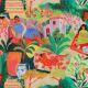 CANVAS DIGITAL TROPICAL GARDEN - MULTICOLOUR