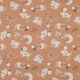 FINE POPLIN GOTS CATS - MAUVE