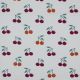JERSEY GLITTER CHERRIES - OFF-WHITE