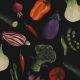 CANVAS DIGITAL VEGETABLES - BLACK