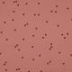DOUBLE GAUZE SMALL HEARTS - BLUSH