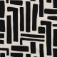 ROSELLA STRETCH ABSTRACT - BLACK
