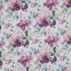 DOUBLE GAUZE DIGITAL FLOWERS - WHITE