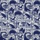 JERSEY DINO SCENIC - COBALT