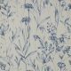 CANVAS DIGITAL FLOWERS - BLUE