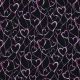 FRENCH TERRY DIGITAL BUTTERFLIES - NAVY