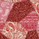 COTTON STEPPED PATCHWORK - FUCHSIA