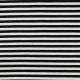 JERSEY YARN DYED STRIPES - BLACK