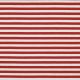 JERSEY YARN DYED STRIPES - BRIQUE