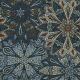 GOBELIN GRAPHIC FLOWERS - BLUE