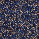 MAGNOLIA STRETCH ANIMAL SKIN - NAVY