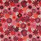 STEPPED VELVET DIGITAL FLOWERS - FUCHSIA
