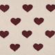 TEDDY HEARTS - ROUGE