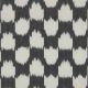 COTTON IKAT - GREY