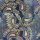 UNIQUE CRAFTED BATIK COTTON VOILE - DARK COBALT