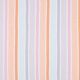 DOUBLE GAUZE YARN DYED STRIPES - LILAC / ORANGE