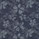 DENIM JACQUARD FLOWERS - INDIGIO