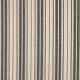 LINEN VISCOSE STRIPES - NATURAL / BLACK