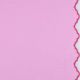 DOUBLE GAUZE 2-SIDE SCALLOP - LIGHT PINK