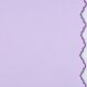 DOUBLE GAUZE 2-SIDE SCALLOP - LILAC