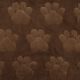 FLEECE DOG PAWS - BROWN