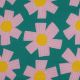 COTTON VOILE SUNNY DAYS NERIDA HANSEN - GREEN