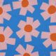COTTON VOILE SUNNY DAYS NERIDA HANSEN - BLUE