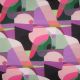 COTTON VOILE DIGITAL MIDNIGHT SUMMER SWIM NERIDA HANSEN - PURPLE