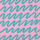 FINE POPLIN MAKING WAVES NERIDA HANSEN - LIGHT PINK