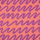 FINE POPLIN MAKING WAVES NERIDA HANSEN - CORAL