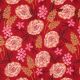 FINE POPLIN FRESH FLOWERS NERIDA HANSEN - BORDEAUX