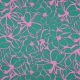 COTTON SATIN MAGNOLIA NERIDA HANSEN - DARK GREEN