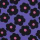 FINE POPLIN BIG FLOWER NERIDA HANSEN - PURPLE
