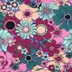 FRENCH TERRY BLOMSTER NERIDA HANSEN - PURPLE