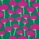 LENZING ECOVERO POPPIES NERIDA HANSEN - DARK GREEN