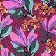 ROSELLA STRETCH SPRING GARDEN NERIDA HANSEN - MAUVE
