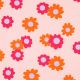 BABYCORD FLOWERS - LIGHT PINK