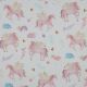 FINE POPLIN DIGITAL UNICORNS - WHITE