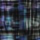 COTTON SATIN DIGITAL CHECK - BLACK
