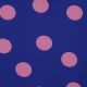 FLANNEL DOTS - COBALT