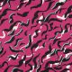 COTTON SATIN ANIMAL SKIN - FUCHSIA