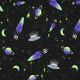 FRENCH TERRY DIGITAL SPACE - BLACK