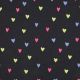 JERSEY MELANGE NEON HEARTS - INDIGO MELANGE
