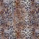 DOUBLE GAUZE DIGITAL ANIMAL SKIN - LIGHT SAND