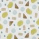 WAFFLE DIGITAL SHAPES - WHITE / YELLOW