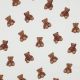 JERSEY GOTS DIGITAL TEDDY BEARS - ECRU