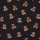 JERSEY GOTS DIGITAL TEDDY BEARS - NAVY