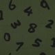 JOGGING NUMBERS - ARMY GREEN