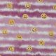 DOUBLE GAUZE DIGITAL HAPPY FACES - BLUSH